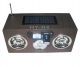 Solar Mini Speaker Charger MP3 Player Rádio FM